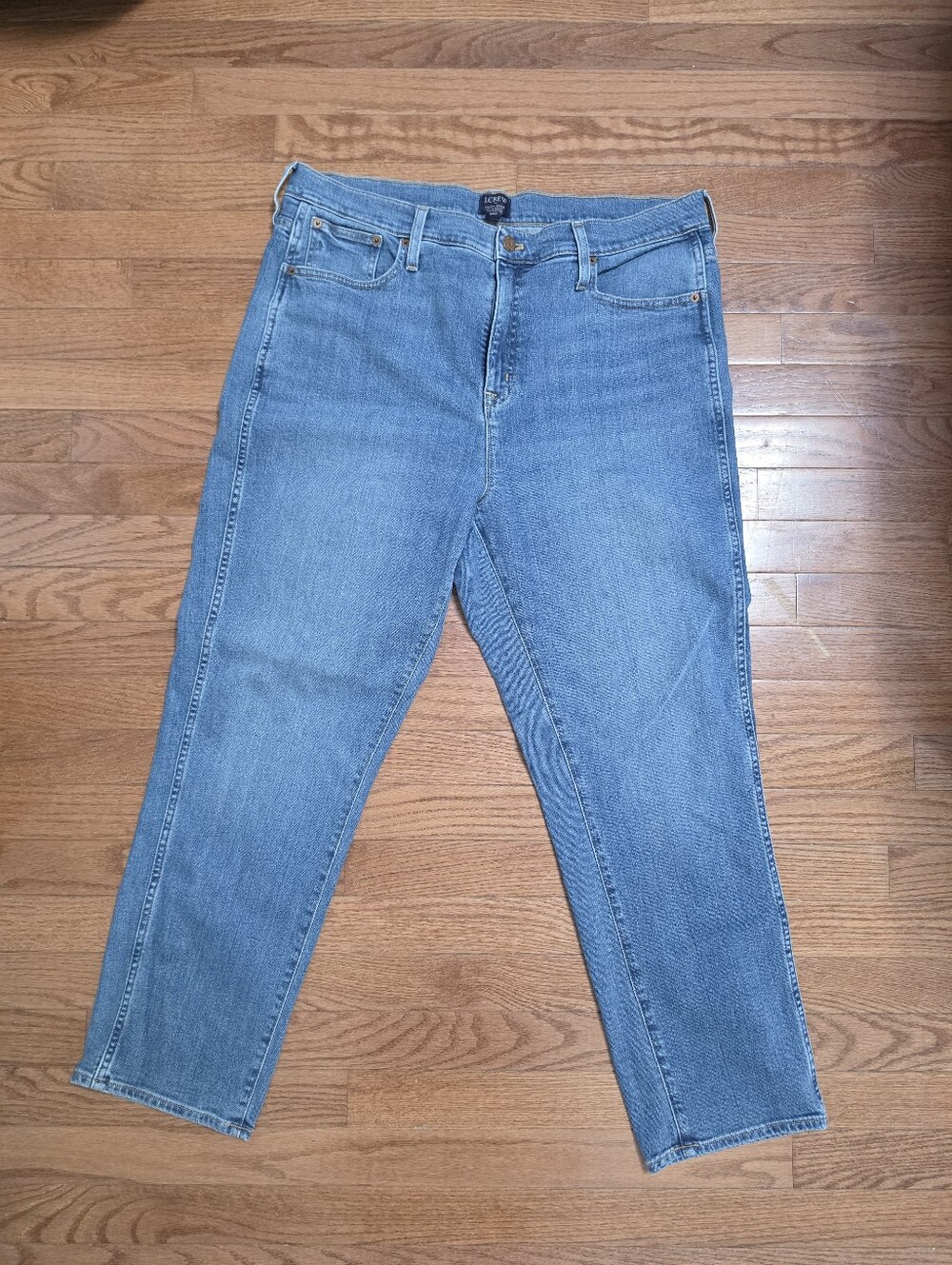 J.Crew High-Rise Classic Vintage Straight Leg Jeans